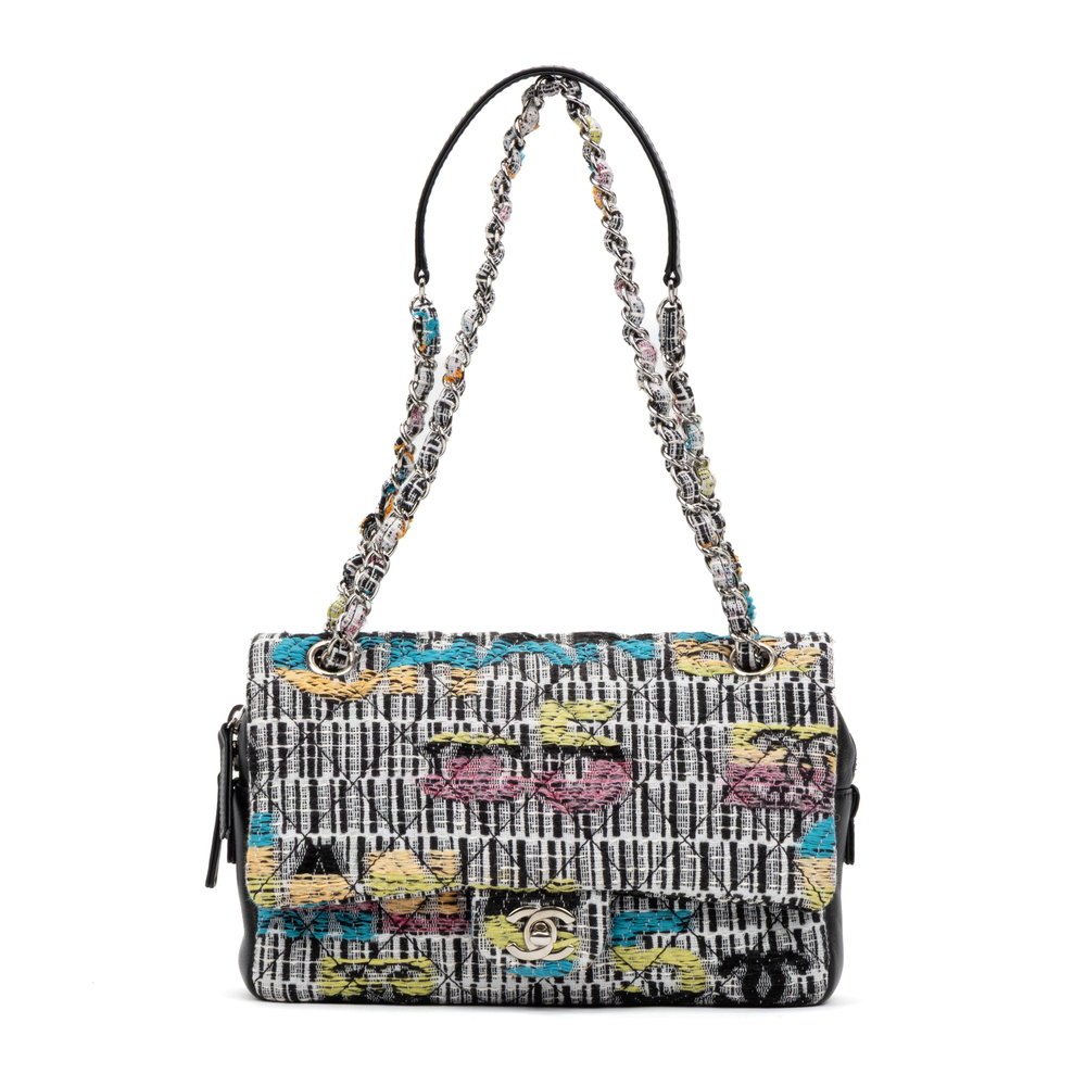 Chanel Ltd. Ed. Fantasy Tweed Easy Flap Small